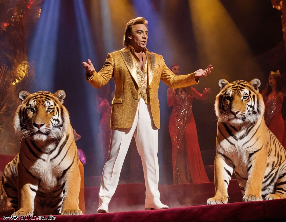Hohe Einnahmen durch Merchandising - Siegfried und Roy Vermögen » Magische Erfolge und Reichtum  