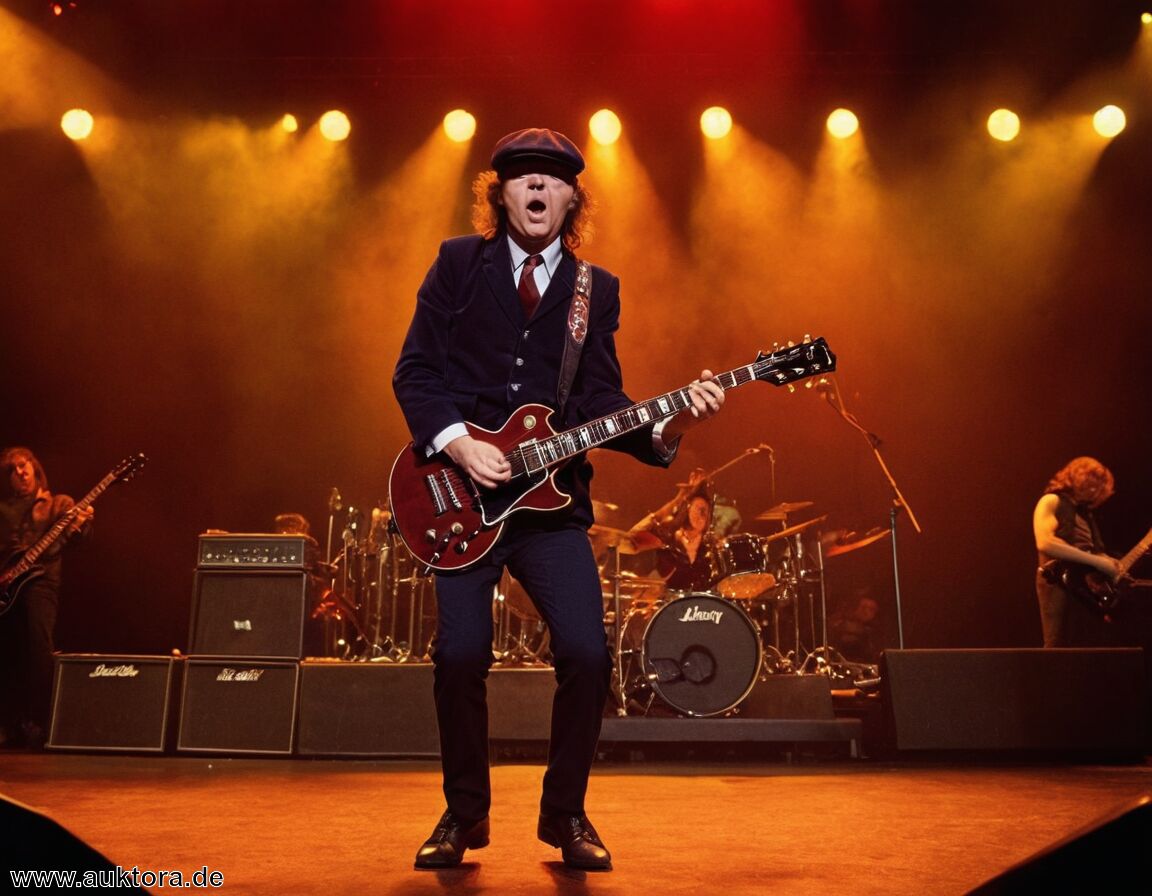 Vermögensschätzungen und Rankings im Musikbusiness   - Angus Young Vermögen » Der Rockstar und sein Erbe  